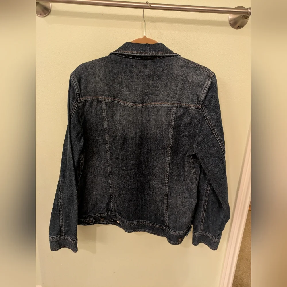 Coldwater Creek Jean Jacket, EUC, Size 14 - Picture 11 of 11